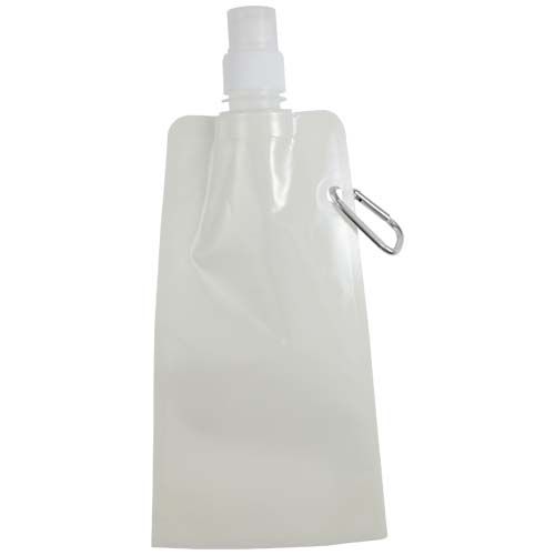 white Cantimplora plegable de 480 ml