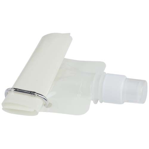 white Cantimplora plegable de 480 ml