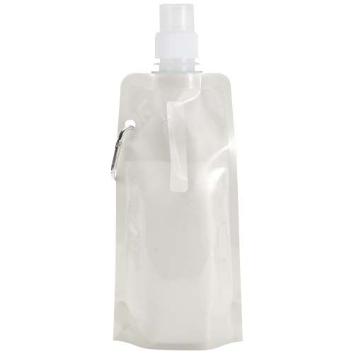 white Cantimplora plegable de 480 ml