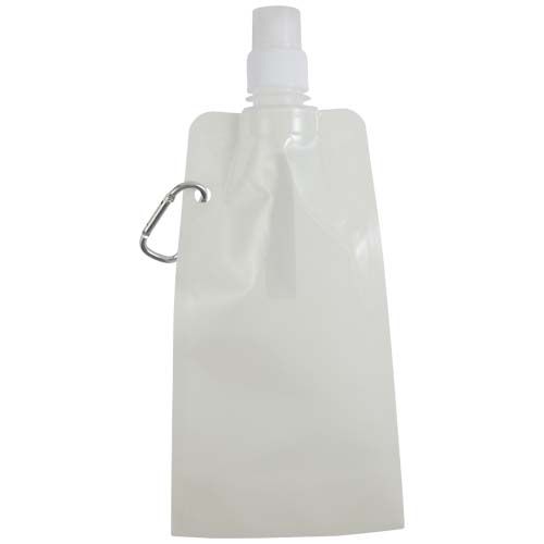white Cantimplora plegable de 480 ml