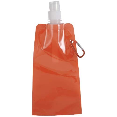 orange Cantimplora plegable de 480 ml