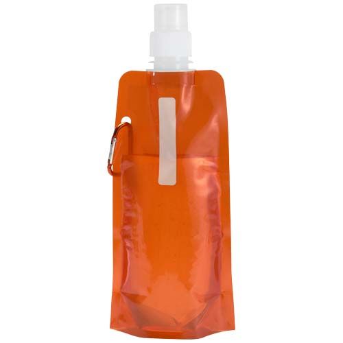 orange Cantimplora plegable de 480 ml