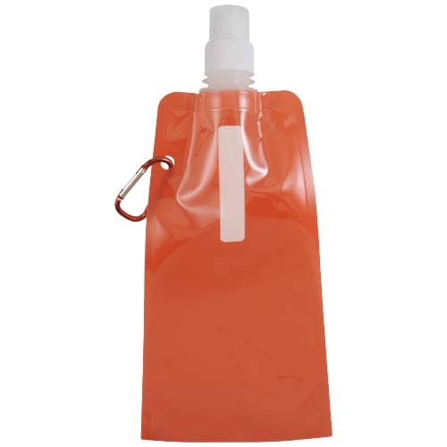orange Cantimplora plegable de 480 ml