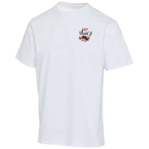 Camiseta oversize unisex de 260 g/m2 orgánica con certificado OCS Lucas
