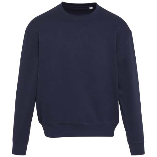 Jersey unisex de 280 g/m2 orgánico con certificado OCS oversize de cuello redondo 