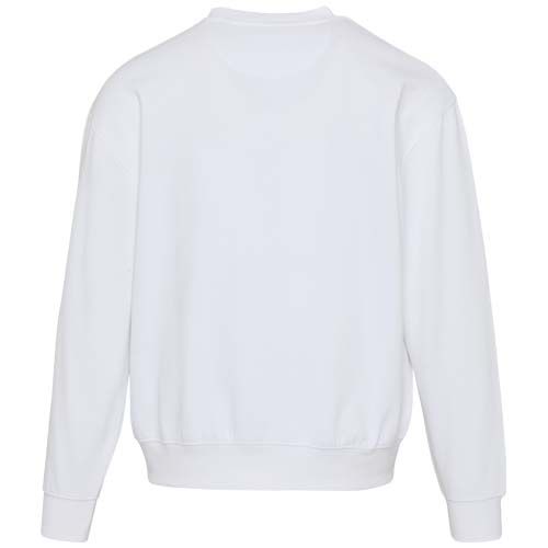white Jersey unisex de 280 g/m2 orgánico con certificado OCS oversize de cuello redondo Boris