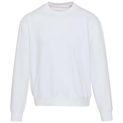 white Jersey unisex de 280 g/m2 orgánico con certificado OCS oversize de cuello redondo Boris