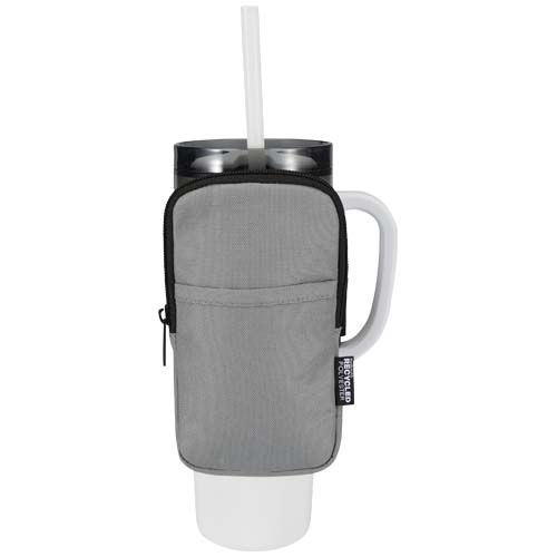 gray Bolsa para botellas reciclada con certificado GRS
