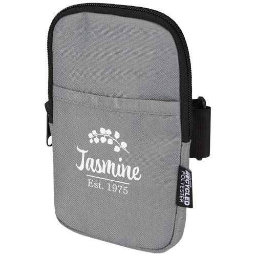 gray Bolsa para botellas reciclada con certificado GRS