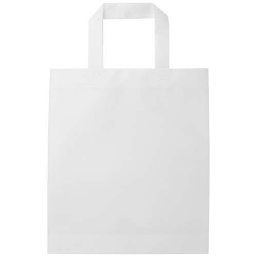 white Bolsa Tote pequeña de 3 L reciclada con certificado GRS