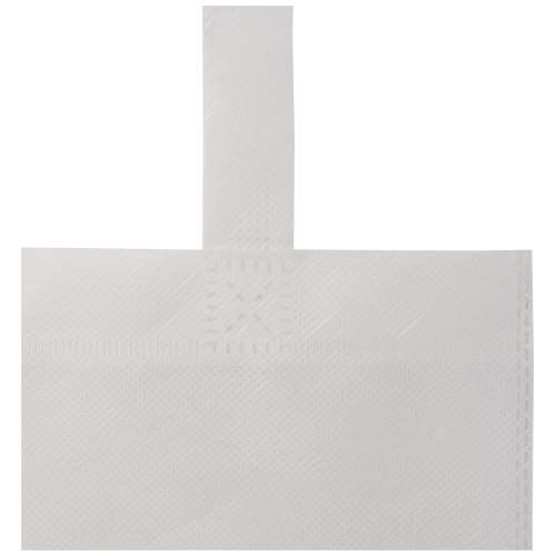 white Bolsa Tote pequeña de 3 L reciclada con certificado GRS