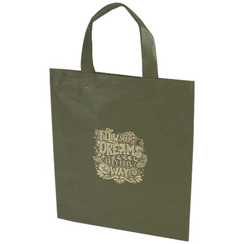 verde bosque Bolsa Tote pequeña de 3 L reciclada con certificado GRS