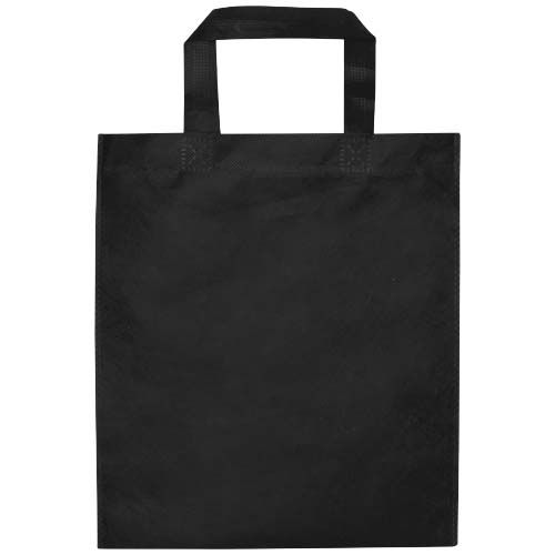 black Bolsa Tote pequeña de 3 L reciclada con certificado GRS