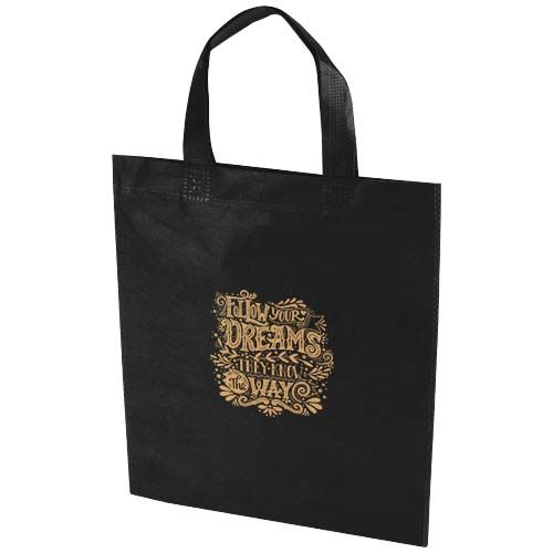 black Bolsa Tote pequeña de 3 L reciclada con certificado GRS