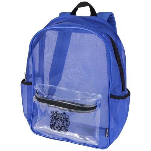 azulón Mochila reciclada con certificado GRS de 18 L