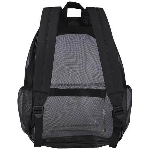 black Mochila reciclada con certificado GRS de 18 L