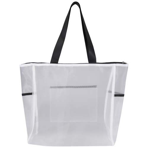 white Bolsa Tote reciclada con certificado GRS de 23L