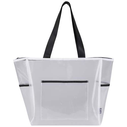 white Bolsa Tote reciclada con certificado GRS de 23L