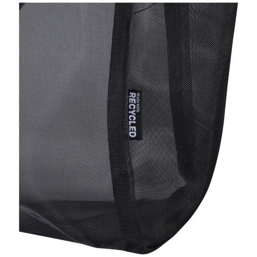 black Bolsa Tote reciclada con certificado GRS de 23L