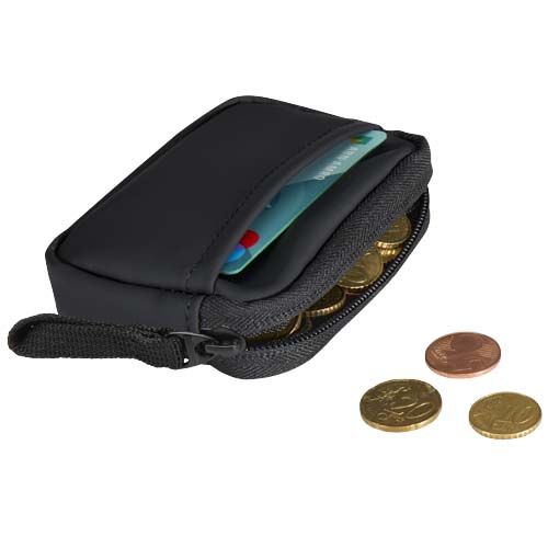 black Billetera reciclada con certificado GRS