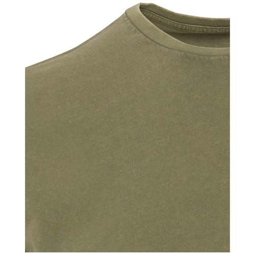 Camiseta de manga corta lavada de 160 g/m2 para hombre 