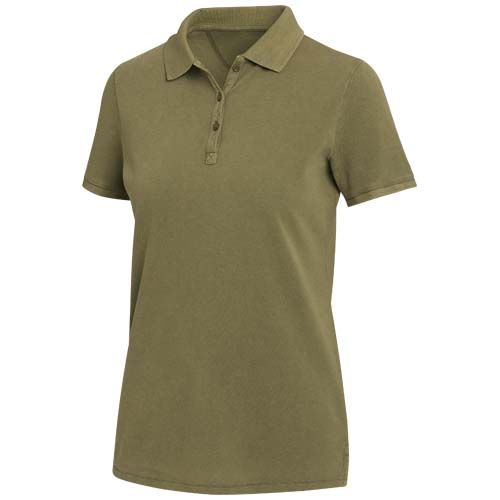 Polo de 200 g/m2 lavado para mujer 