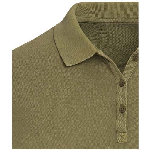 verde bosque Polo de 200 g/m2 lavado para mujer Calgary