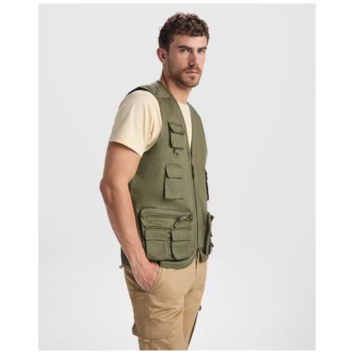 Gilet de travail multi-poches à col en V Venera de 200 g/m2 - 8