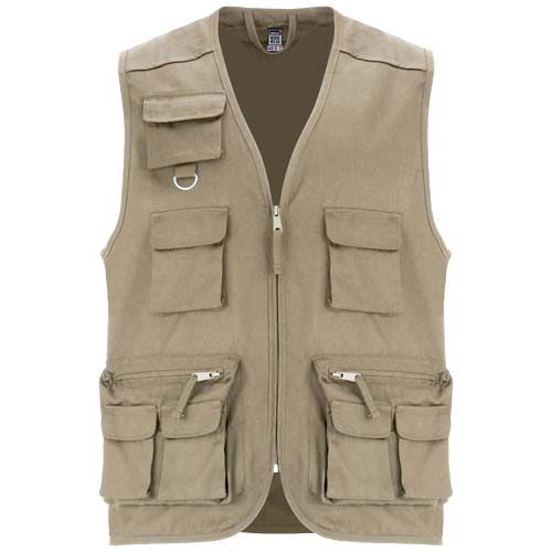 Gilet de travail multi-poches à col en V Venera de 200 g/m2 - 1