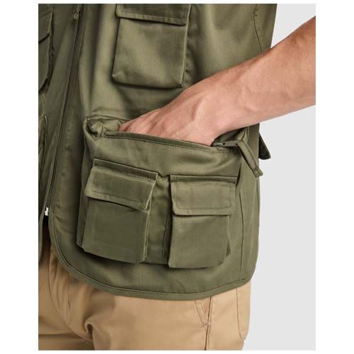 Gilet de travail multi-poches à col en V Venera de 200 g/m2 - 4