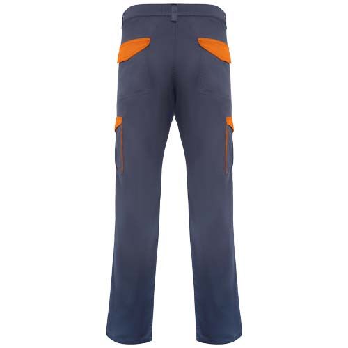gris plomo/naranja Pantalones de trabajo de 250 g/m2
