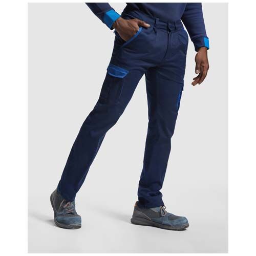 gris plomo/naranja Pantalones de trabajo de 250 g/m2