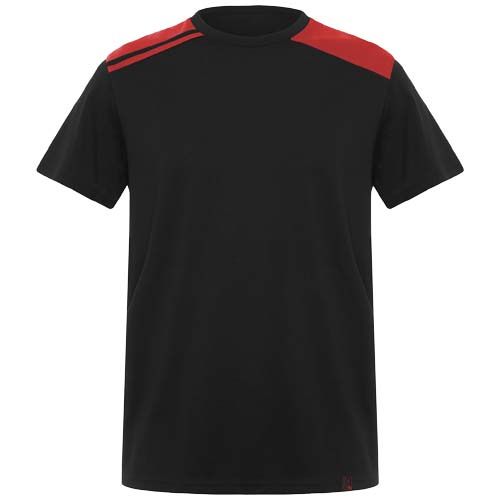 negro/rojo Camiseta de manga corta de 160 g/m2 para hombre Expedition
