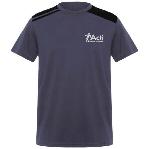 gris plomo/negro Camiseta de manga corta de 160 g/m2 para hombre Expedition