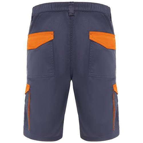 gris plomo/naranja Pantalones cortos de trabajo de 250 g/m2