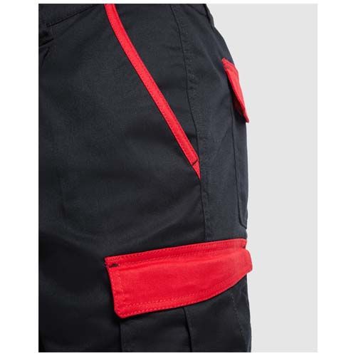 gris plomo/naranja Pantalones cortos de trabajo de 250 g/m2