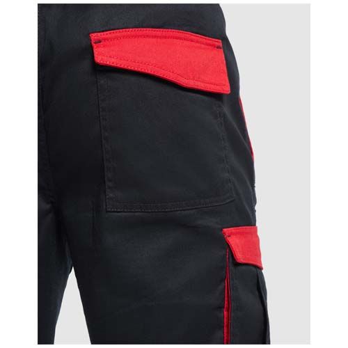 gris plomo/naranja Pantalones cortos de trabajo de 250 g/m2