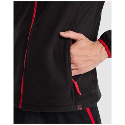 gris plomo/naranja Chaqueta micropolar unisex Terrano