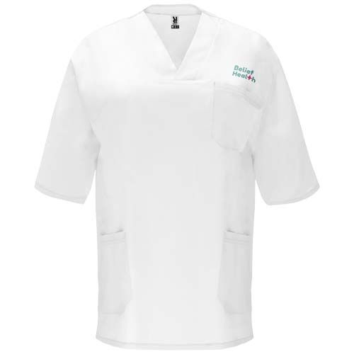 white Camiseta de servicio de manga corta de 160 g/m2 unisex