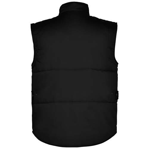black Chaleco de trabajo multiusos cálido con cuello alto Almanzor
