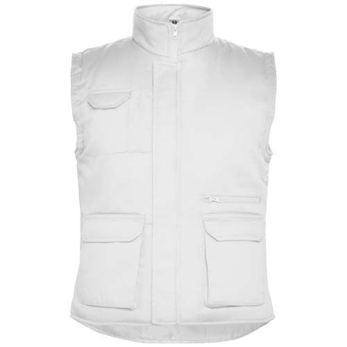 Chaleco de trabajo multiusos cálido con cuello alto 