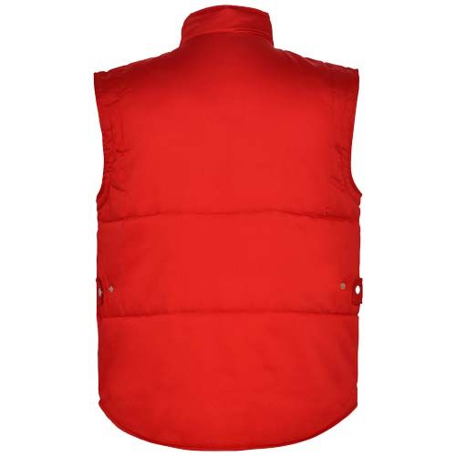 Chaleco de trabajo multiusos cálido con cuello alto 