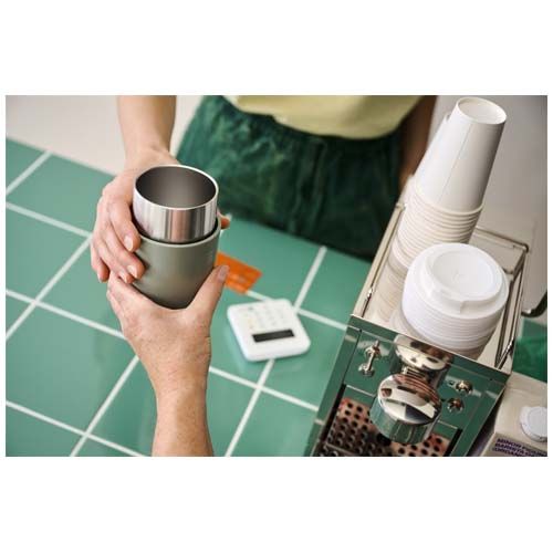 azul vivo Taza de café para llevar de 300 ml