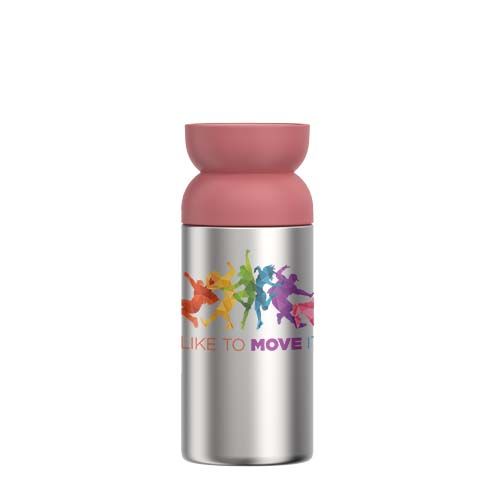 pink Taza de café con aislamiento de 350 ml