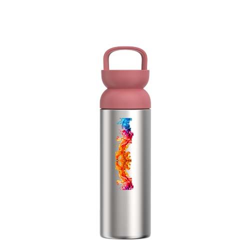 pink Taza de té con aislamiento de 500 ml