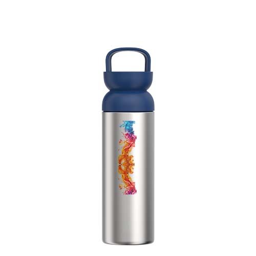 azul vivo Taza de té con aislamiento de 500 ml