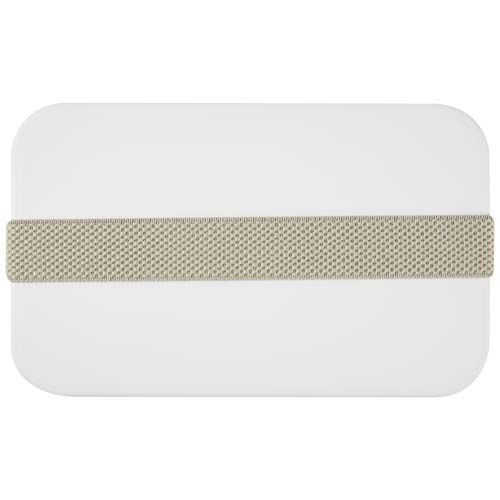 white Fiambrera de una sola capa de 700 ml