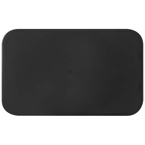 black Fiambrera de una sola capa de 700 ml
