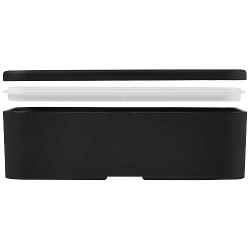 black Fiambrera de una sola capa de 700 ml