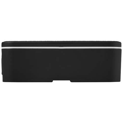black Fiambrera de una sola capa de 700 ml